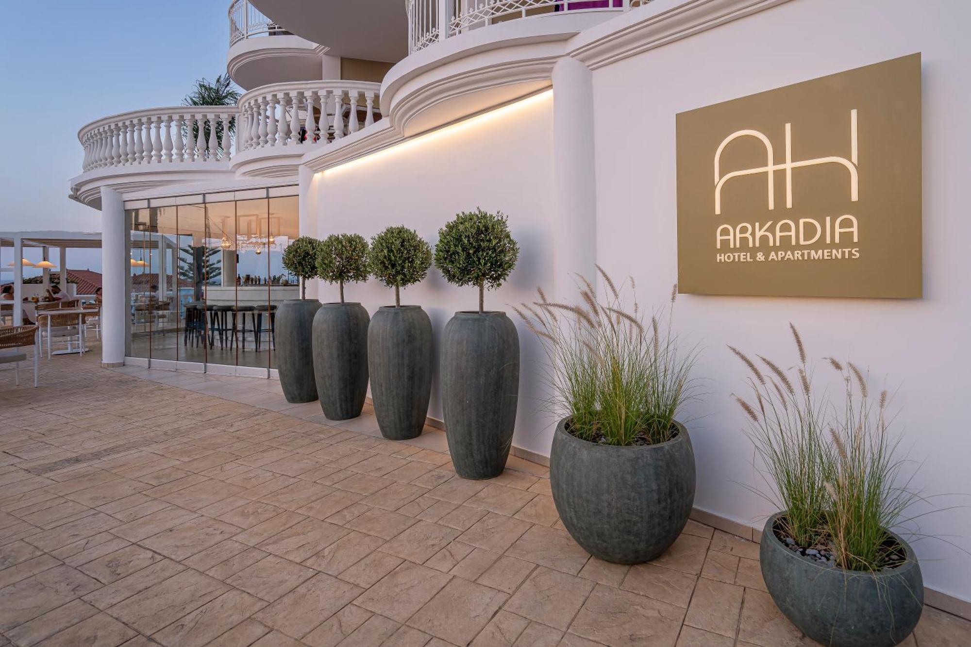 Arkadia Hotel Kypseli Dış mekan fotoğraf