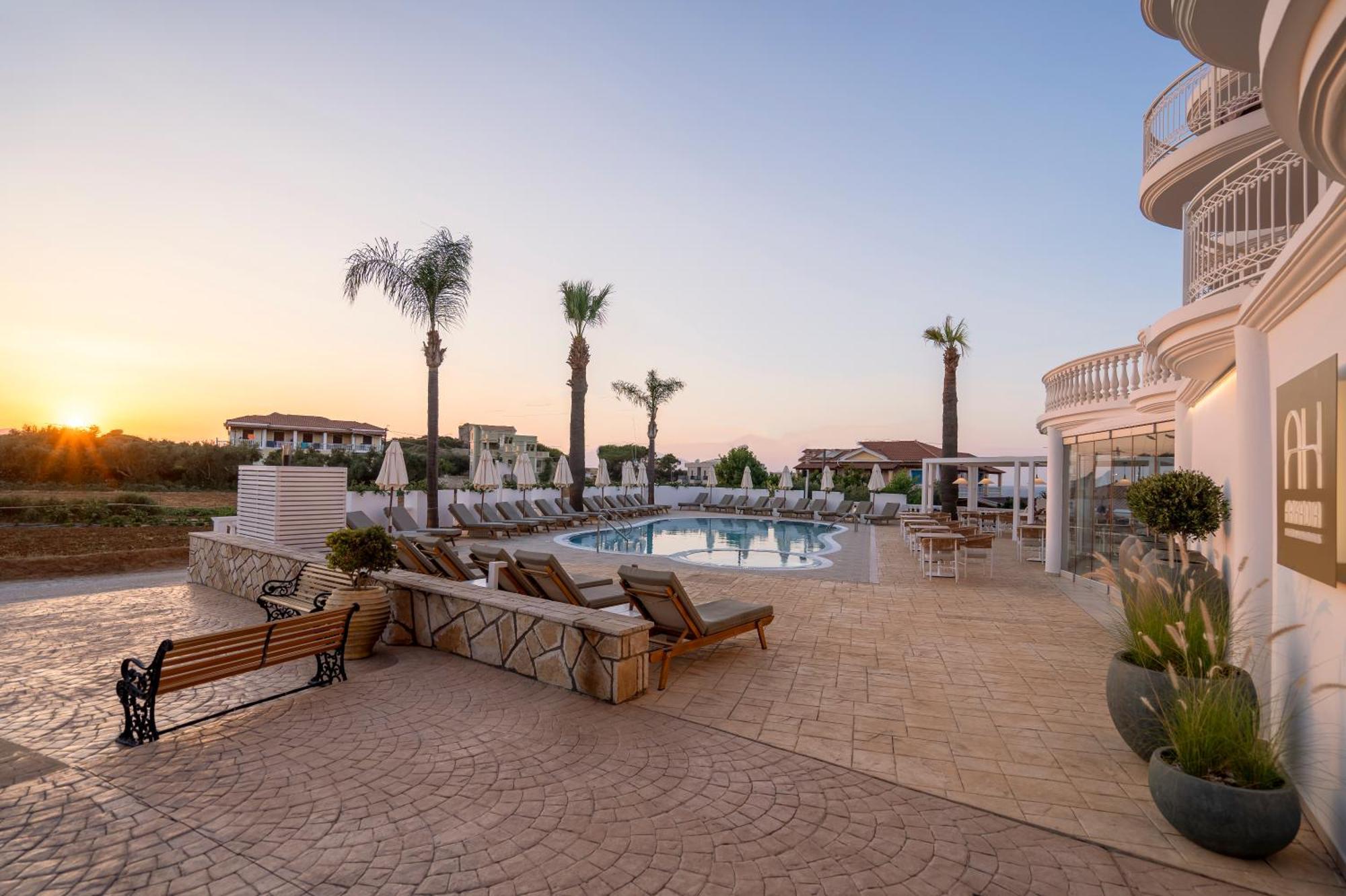 Arkadia Hotel Kypseli Dış mekan fotoğraf