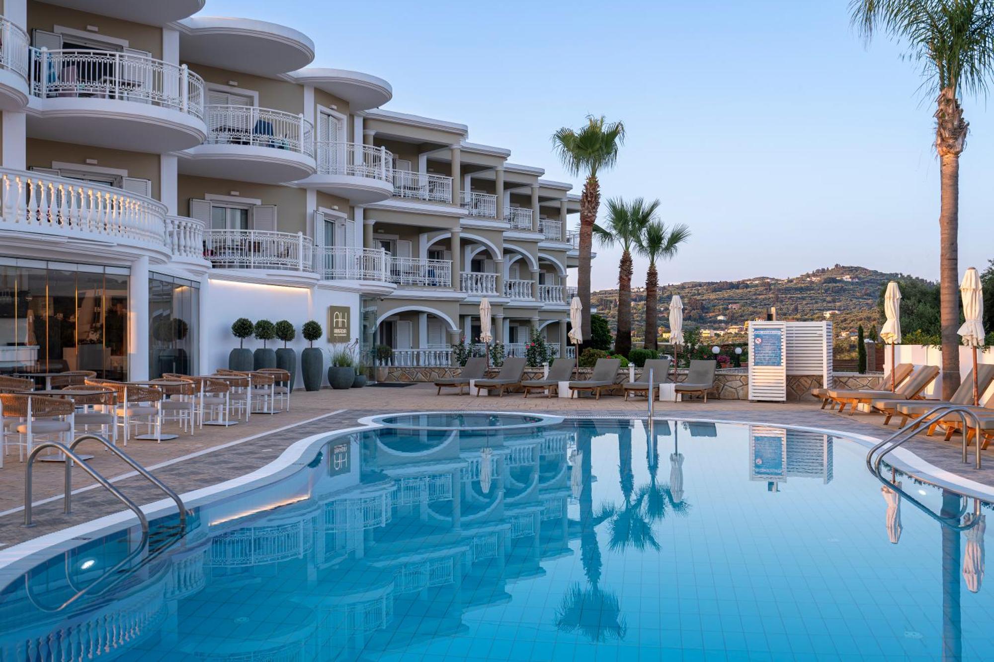 Arkadia Hotel Kypseli Dış mekan fotoğraf