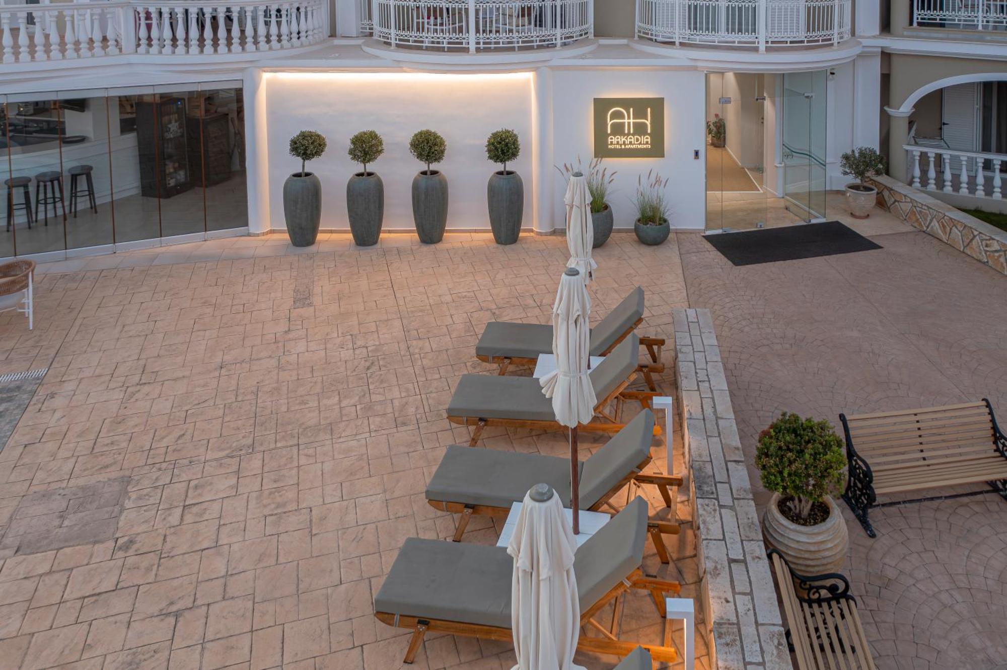Arkadia Hotel Kypseli Dış mekan fotoğraf
